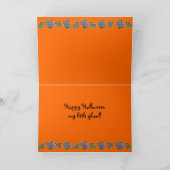 Carte Halloween pour enfants (Intérieur)