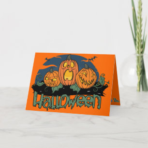 Carte Halloween pour enfants