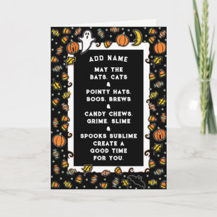 Carte Halloween pour les enfants