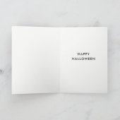Carte Halloween pour les enfants (Intérieur)