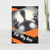 Carte Halloween pour mon ami Boo (Devant)