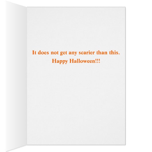 Carte Halloween Project 2025 (Intérieur (Droit))