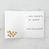 Carte Halloween puriste (Intérieur)