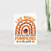 Carte Halloween Rainbow Landd Nurse I Care Le Pu Le Plus (Devant)