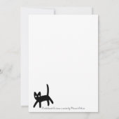 Carte Halloween Red Smooth Haired Dachshund (Dos)