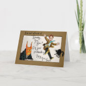 Carte Halloween Retro Spooks (Devant)