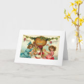 Carte Halloween Salutations Girls (Fleur jaune)