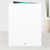 Carte Halloween Samoyé Avec Peur Citrouille (Dos)