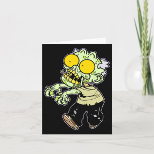 Carte Halloween Squelette Zombie Jouer Costumes Collecte