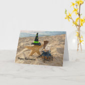 Carte Halloween Starfish (Fleur jaune)