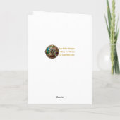 Carte Halloween Steampunk Forest Witch (Dos)