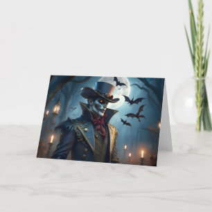 Carte Halloween Steampunk Southern Gothic Zombie