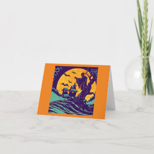 Carte Halloween - Style de coupe 2