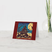 Carte Halloween - Style de coupe 4 (Devant)