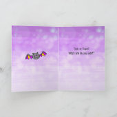 Carte Halloween sur le thème de la sorcière (Intérieur)