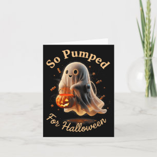 Carte Halloween T1d Fantôme Mignon Diabète de Type 1 sou