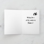 Carte Halloween 'The Halloween Witch' (Intérieur)