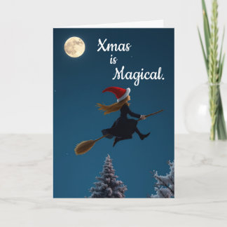 Carte Halloween themed Xmas Card