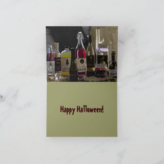 Carte Halloween Tonic Greeting & Note Card (Intérieur)