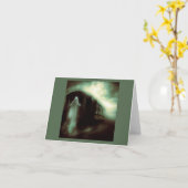 Carte Halloween - Train 1 (Fleur jaune)