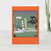 Carte Halloween Trick Caterpillar (Devant)