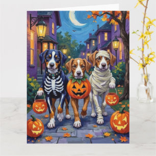 Carte Halloween Trick-or-Treating de la Grande Montagne