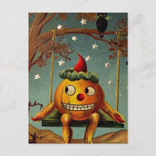Carte Halloween vintage (Devant)