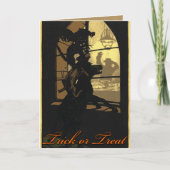 Carte Halloween vintage (Devant)
