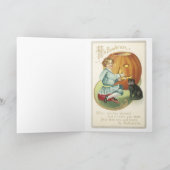 Carte Halloween vintage (Intérieur)