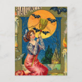 Carte Halloween vintage (Devant)