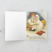 Carte Halloween vintage (Intérieur)