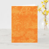 Carte Halloween vintage (Fleur jaune)