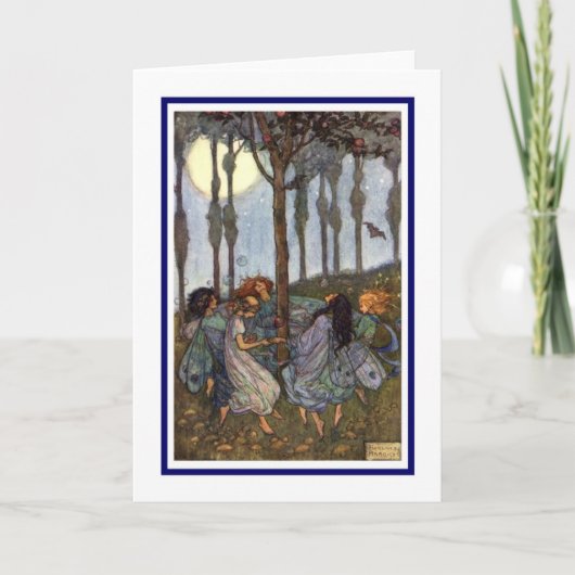 Carte Halloween vintage (Devant)