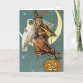 Carte Halloween vintage (Devant)