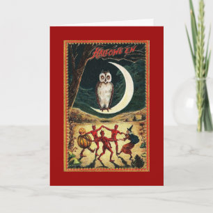Carte Halloween Vintage