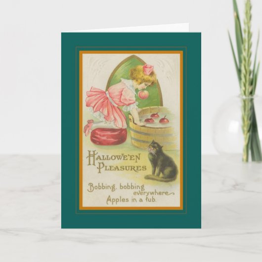 Carte Halloween vintage (Devant)