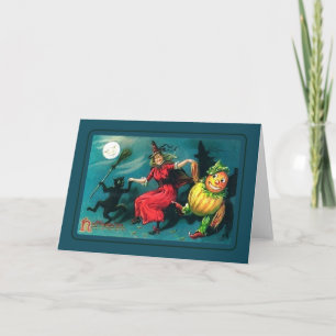 Carte Halloween vintage