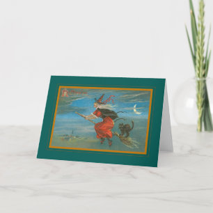 Carte Halloween vintage