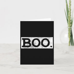 Carte Halloween Vintage Boo Fun Cadeau
