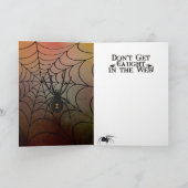 Carte Halloween - Westie - Madame (Intérieur)