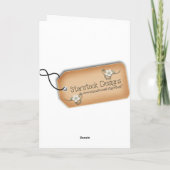 Carte Halloween Witch (Dos)