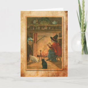 Carte Halloween Witch