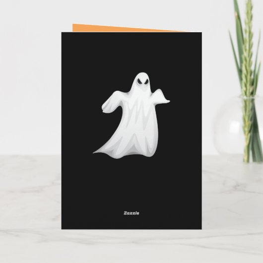 Carte Halloween Witch (Dos)