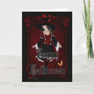 Carte Halloween Witch 8 Happy Halloween Card