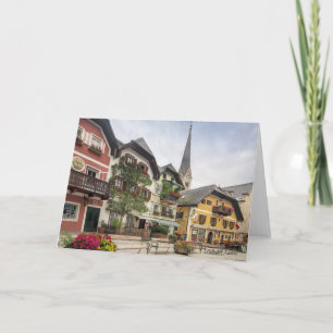 Carte Hallstatt, Autriche photo pittoresque