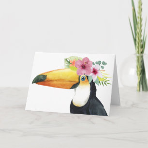 Carte Halo tropical - Toucan