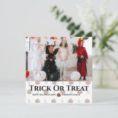 Carte Haloween ou Trick or Treat Happy (Debout devant)