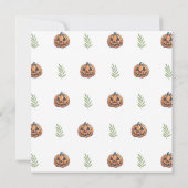 Carte Haloween ou Trick or Treat Happy (Dos)