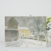 Carte Halstead Road dans la neige (par Eric Ravilious) (Debout devant)