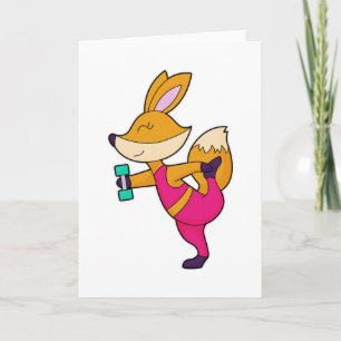 Carte Haltère Fox Fitness